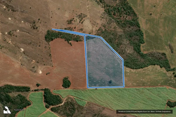 Imagem de satélite de Fazenda Gameleira - PARCELA 02 em Sacramento - MG