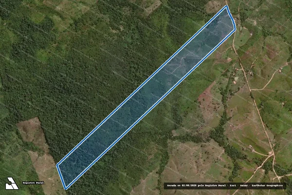 Imagem de satélite de FAZENDA SÃO JOSÉ - Área 1 em Rondon do Pará - PA
