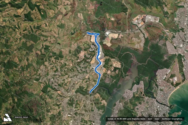 Imagem de satélite de E.F.V.M. CARIACICA G1 em Cariacica - ES