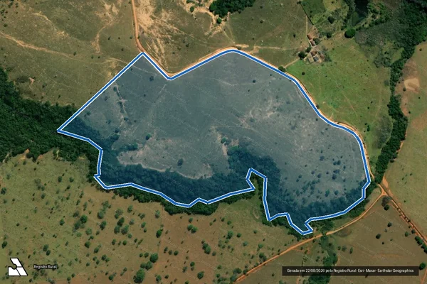 Imagem de satélite de FAZENDA NOSSA SENHORA APARECIDA - Parte 2 em Dores do Indaiá - MG
