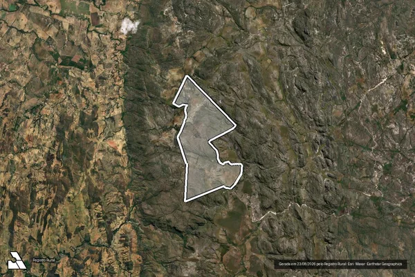 Imagem de satélite de Fazenda Poção - Parcela 1 em Augusto de Lima - MG