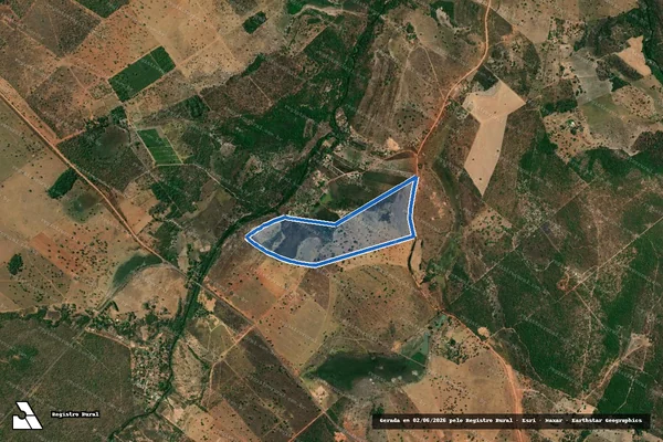 Imagem de satélite de FAZENDA ITIQUIRA - Gleba A em Formosa - GO