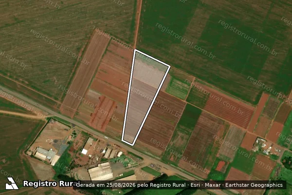 Imagem de satélite de Fazenda Campo Bom - Área Remanescente em Chapadão do Sul - MS