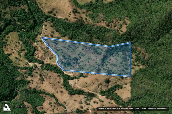 Imagem de satélite de LOTE 07 ? PROJETO DE ASSENTAMENTO SANTA CASA - Gleba A em Itapaci - GO