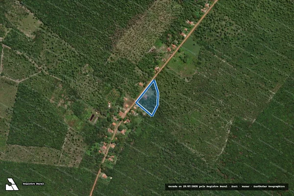 Imagem de satélite de PE Barro Preto - Área 01(Lote 01) - Área 01(Lote 01) em Barras - PI