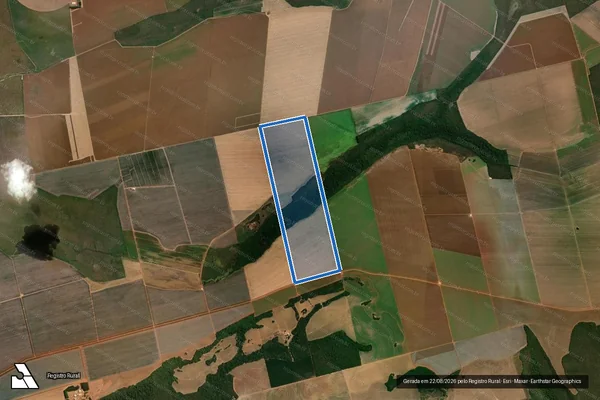 Imagem de satélite de FAZENDA SÃO MIGUEL I em Novo São Joaquim - MT