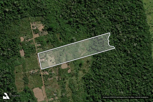 Imagem de satélite de Reassentamento Morrinhos - 19P em Porto Velho - RO
