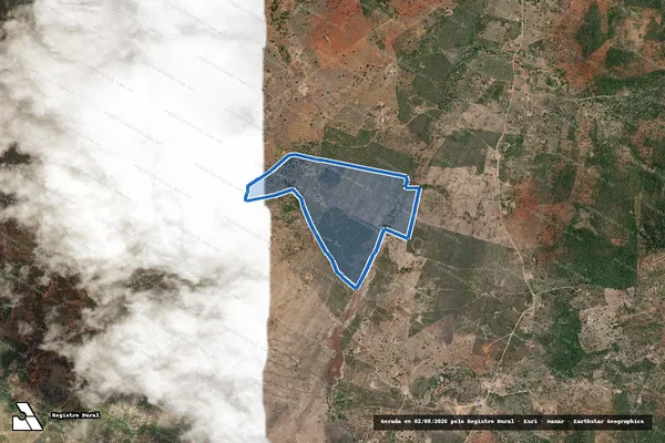 Imagem de satélite de FAZENDA PARAIBA II - Parte 1 em Itaberaba - BA