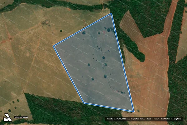 Imagem de satélite de FAZENDA MATA DO CEDRO IV/IV I - FAZENDA MATA DO CEDRO IV-I em Piranhas - GO