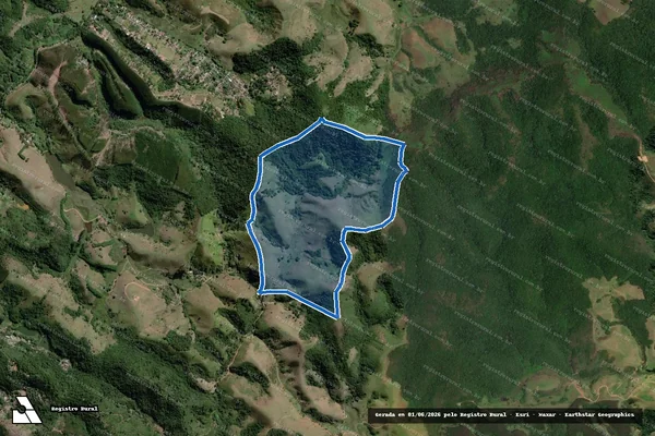 Imagem de satélite de Fazenda Vargem Grande - Parte 1 em São José dos Campos - SP