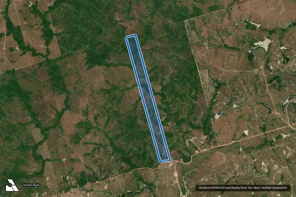 Imagem de satélite de FAZENDA MACAUBA / Parte 1