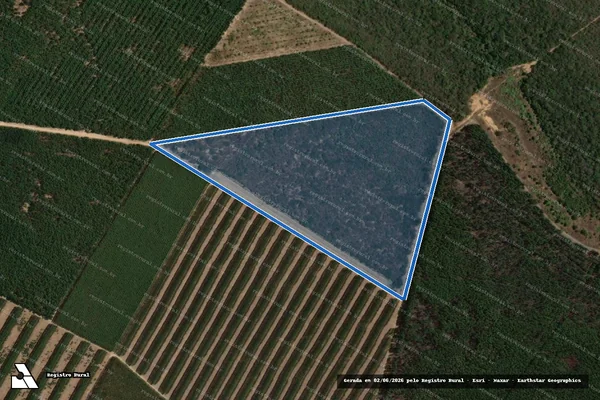 Imagem de satélite de FAZENDA SÃO MIGUEL DO GUARÁ - FAZENDA SÃO MIGUEL DO GUARÁ em Vargem Grande do Rio Pardo - MG