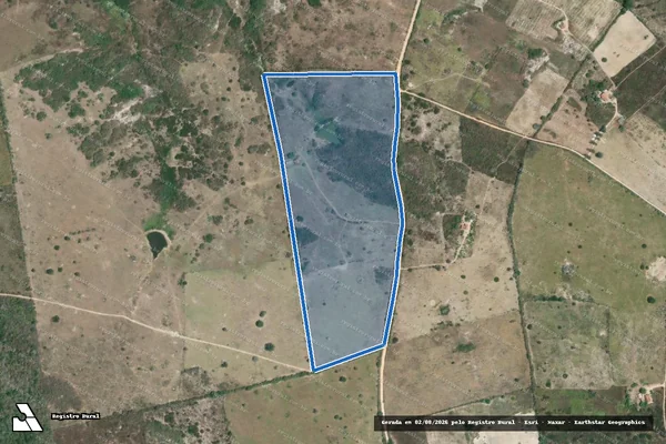 Imagem de satélite de FAZENDA ALAGOA DO MEIO - Parte 14 em Pesqueira - PE