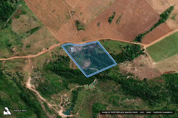 Imagem de satélite de PROJETO DE ASSENTAMENTO CACHIMBO ? LOTE Nº 653 - Parte 2 em Peixoto de Azevedo - MT