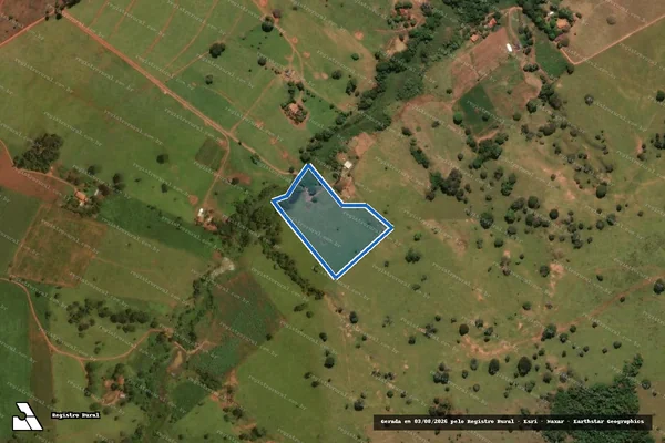 Imagem de satélite de Fazenda Engenho da Lagoa - Parte 2 em Petrolina de Goiás - GO