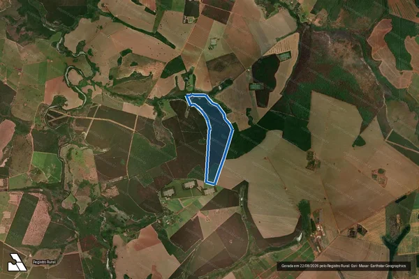 Imagem de satélite de Fazenda Rio Doce - PARCELA 03 em Rio Verde - GO