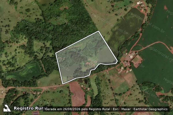 Imagem de satélite de LOTE N°89, DA GLEBA N°41-DV - PARTE 1 em Dois Vizinhos - PR