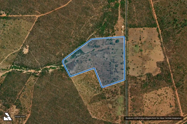 Imagem de satélite de Fazenda Bom Jesus denominado Novo Horizonte - Parte 2 em Coração de Jesus - MG