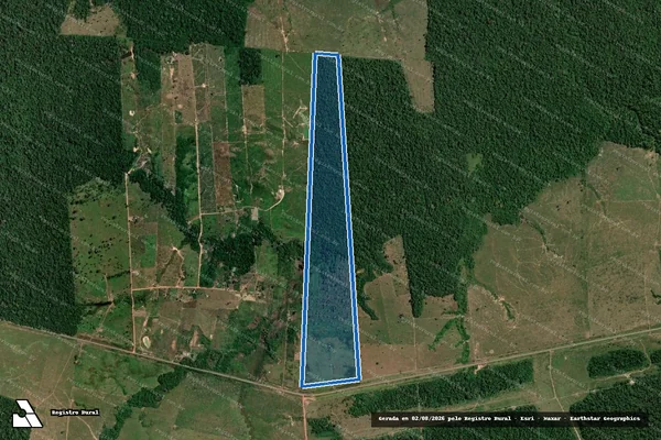 Imagem de satélite de LOTE 17 A - FAZENDA FORTALEZA - Gleba 17 B em Porto Velho - RO