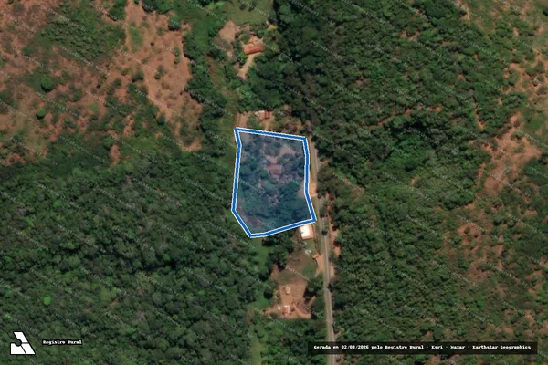 Imagem de satélite de Fazenda Pele de Gato - AREA REDUZIDA em São Pedro do Suaçuí - MG
