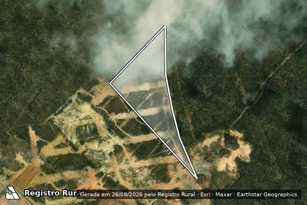 Imagem de satélite de FAZENDA SÃO PEDRO - ÁREA 1 - 03 em Mossoró - RN