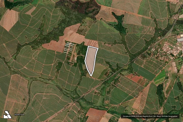 Imagem de satélite de Sitio São José - Parte 1 em Santa Adélia - SP