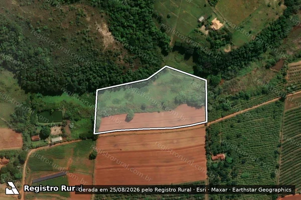 Imagem de satélite de Sítio São José - Gleba "A" - Gleba ?A? em Artur Nogueira - SP