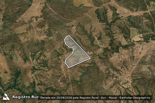 Imagem de satélite de PROJETO DE ASSENTAMENTO RANCHO AMIGO - Lote 29-A em Nova Xavantina - MT