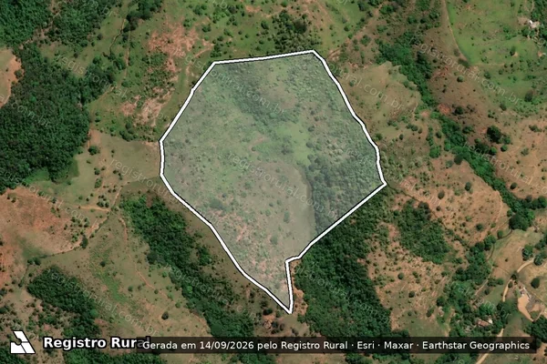 Imagem de satélite de SITIO PITAGORAS - PARTE 1 em Governador Valadares - MG