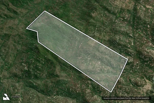 Imagem de satélite de SITIO SERRA DO MIGUEL - Parte 1 em Jucurutu - RN
