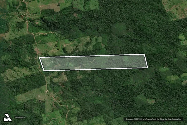 Imagem de satélite de SÍTIO BRAGA – GLEBA CUPARI