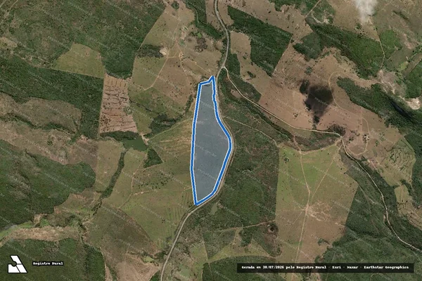 Imagem de satélite de Fazenda Ipoema - Parte 2 em Irajuba - BA