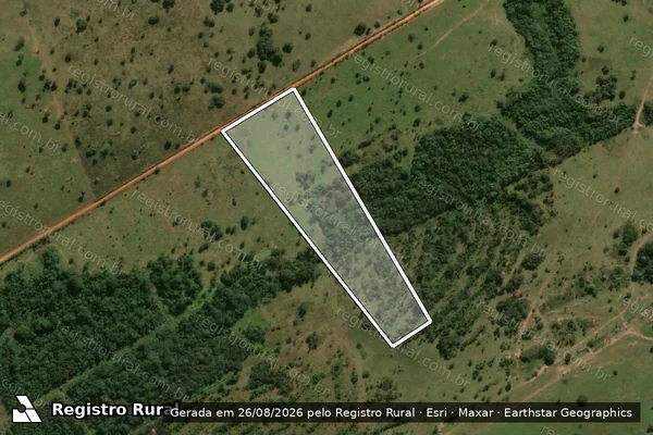 Imagem de satélite de SÍTIO SANTA MARGARIDA  - PARCELA 03 em Mirassol d'Oeste - MT