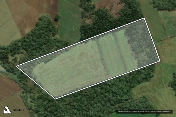 Imagem de satélite de Sem Denominação  - Parcela 01 em Bela Vista do Toldo - SC