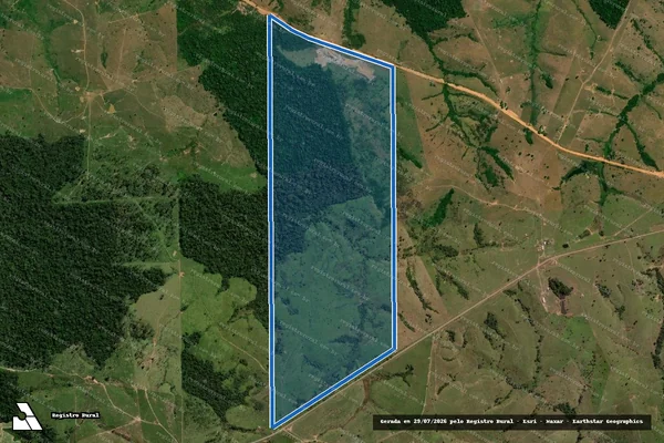Imagem de satélite de Lote 02 - Fazenda Boa Esperança - Gleba Única em Xapuri - AC