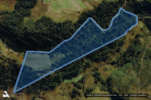 Imagem de satélite de Fazenda Barrinha - AREA 2 em Bom Jardim da Serra - SC