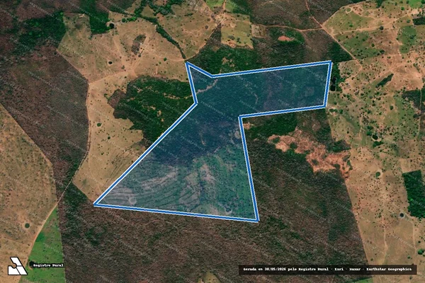 Imagem de satélite de FAZENDA NOVO BRASIL / GLEBA 02 em Amarante do Maranhão - MA