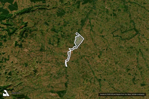 Imagem de satélite de PROJETO DE ASSENTAMENTO BOCA DO CARDOSO - Parte 1 em Eldorado do Carajás - PA