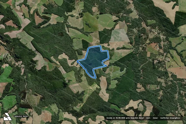 Imagem de satélite de Fazenda Carqueja ? Área 04 - Área 04 em Lapa - PR