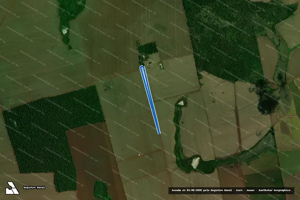 Imagem de satélite de Fazenda Esperança ? Parte 02 - 02 em Itaporã - MS