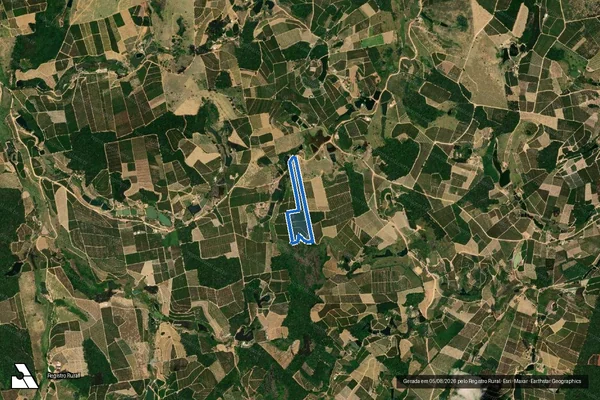 Imagem de satélite de Sítio Beija Flor - Parte 2 em São Gabriel da Palha - ES