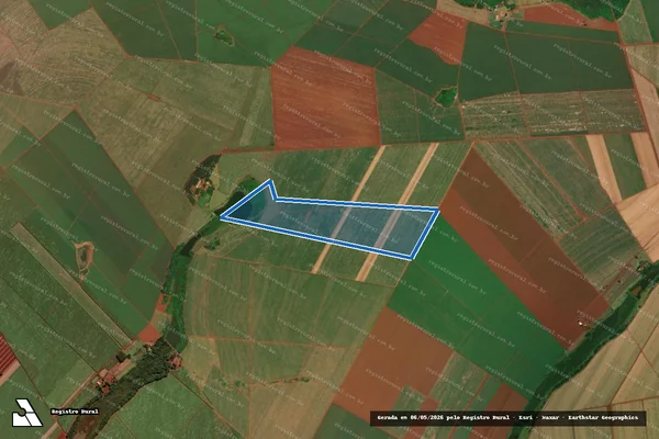 Imagem de satélite de Fazenda Marilú do Ipê / Fazenda Marilú do Ipê - Gleba E em Morro Agudo - SP