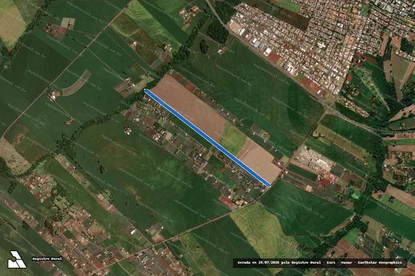 Imagem de satélite de GLEBA PATRIMONIO MARIALVA ? LOTE 43-A - Parte 1 em Marialva - PR