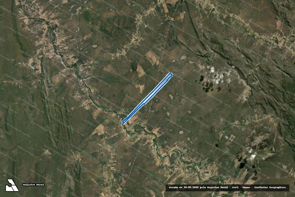 Imagem de satélite de FAZENDA PAU PRETO - FAZENDA PAU PRETO em Morpará - BA