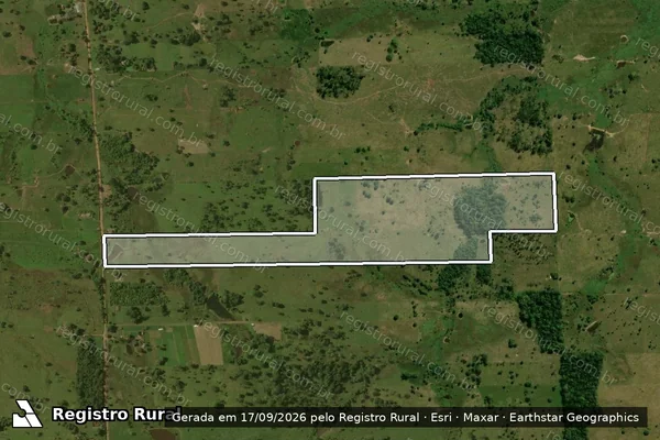 Imagem de satélite de LOTE 16 ? SÍTIO SANTA JÚLIA