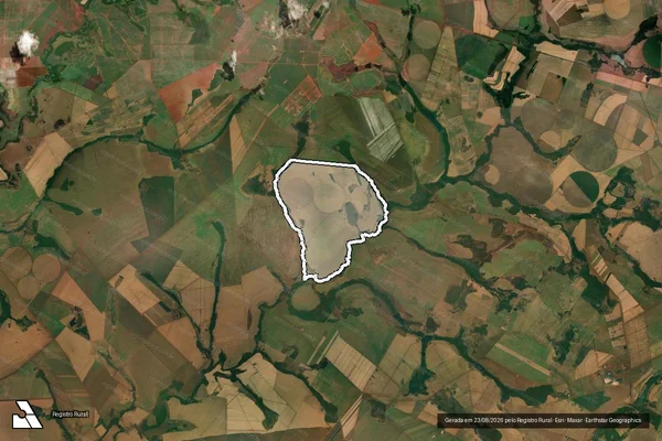 Imagem de satélite de FAZENDA NOVA CONQUISTA - 001 em Goiatuba - GO