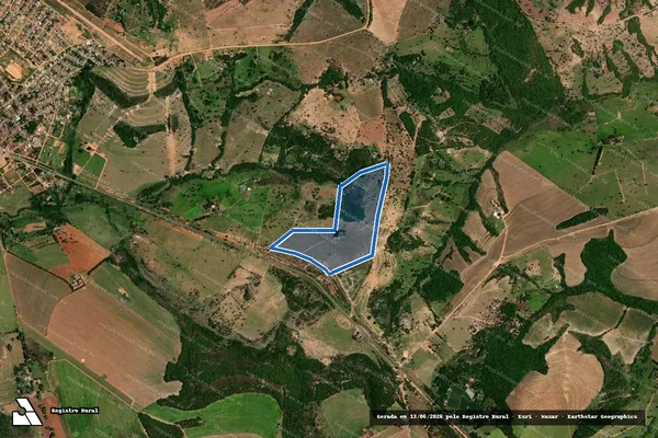 Imagem de satélite de Estância Chaves - Parte 1 em Santa Rita do Araguaia - GO