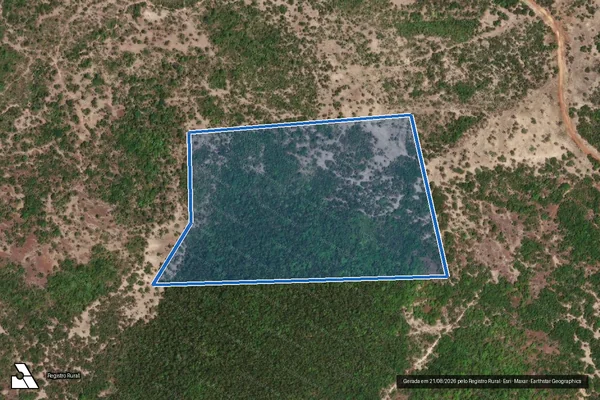 Imagem de satélite de Lembrada - LOTE 12 em José de Freitas - PI
