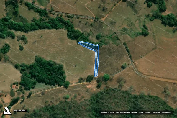 Imagem de satélite de Fazenda Café (Lugar Sto. Antônio, Cafundó e Transwal) - Gleba C em Sacramento - MG