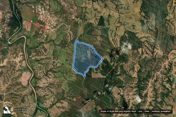Imagem de satélite de Fazenda Serra - Parte 1 em João Pinheiro - MG
